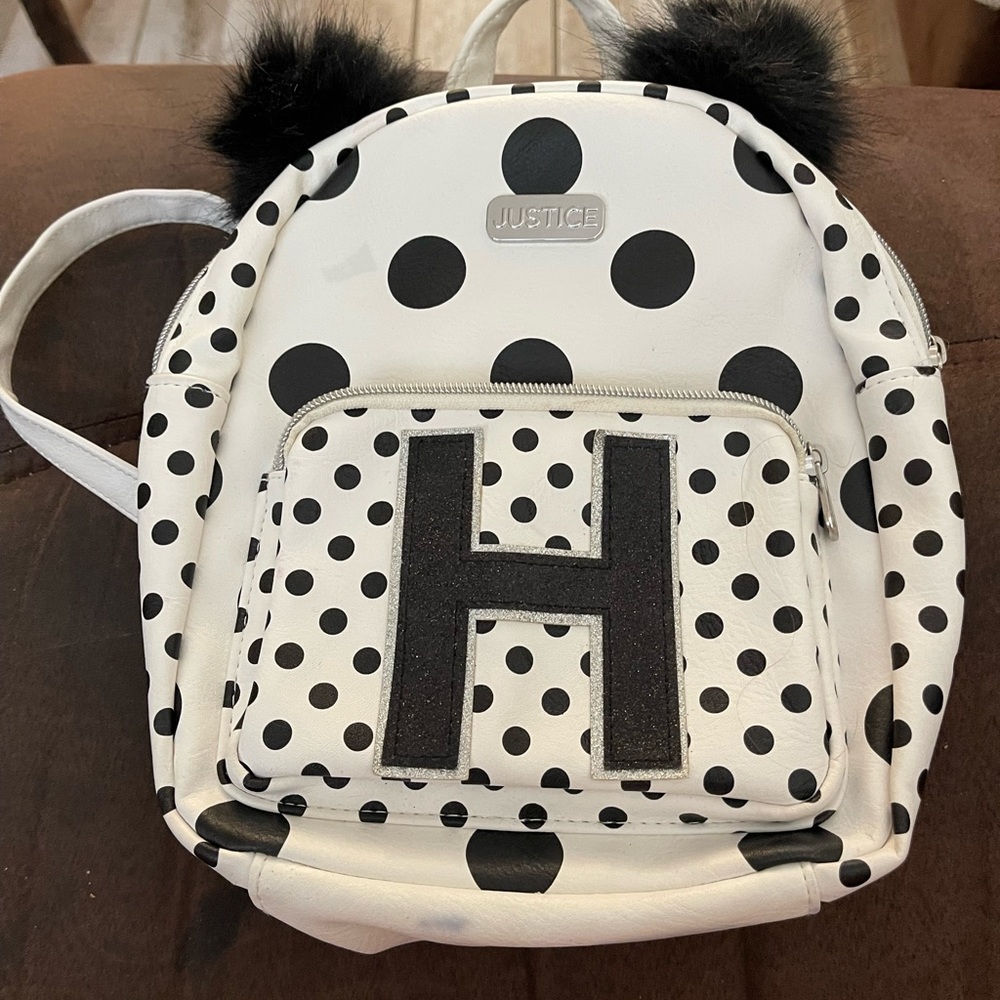 Justice backpack purse